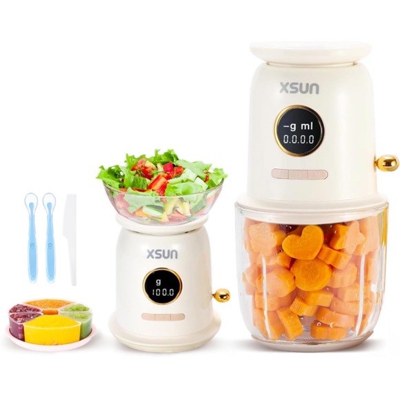 XSUN Kitchen Baby Food Maker Wireless Baby Food Processor Set For